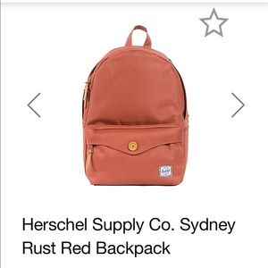 Herschel Supply Co. Sydney Rust Red Backpack